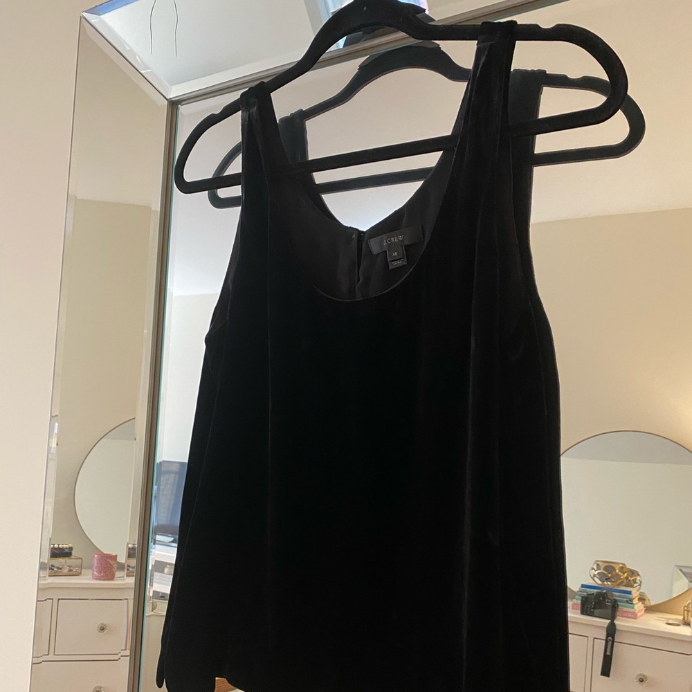 J.Crew Velvet Tank